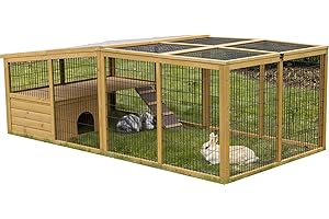 Kerbl Pet Recinzione all'aperto con barriera antieffrazione, 220x115x75cm