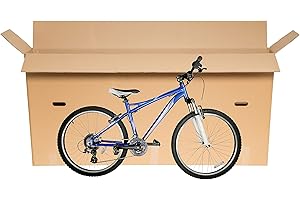 karton-billiger Caja de cartón para bicicleta, 1600 x 200 x 800 mm, tamaño de la correa DHL