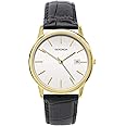 Sekonda Men's Classic 37mm Quartz Watch with Date Window and Leather Strap