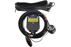 AURSINC JYR8010-150W End Fed Half Wave Antenna, Shortwave Radio Antenna for Ham Radio, 8 Band 10m 12m 15m 17m 20m 30m 40m 80m Long Wire, 1:64 Balun No Tuning