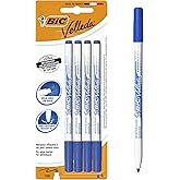 Bic Velleda 1721 Fin Marcador borrado en seco Blister 4 azul