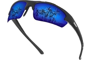Duduma Lunettes de Soleil Homme Polarisées Lunettes de Sport Peche Velo Cyclisme avec Protection UV400 pour Homme Femmes TR62