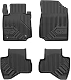 SET 4 TAPPETI AUTO IN GOMMA UNIVERSALI TAPPETINI 4 Pezzi ANTISCIVOLO
