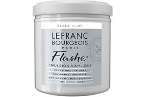 Lefranc Bourgeois Flashe 300523 - Pittura acrilica e vinile, altamente pigmentata, elastica, resistente alla luce, resistente all'invecchiamento, opaca, per interni ed esterni, vaso da 125 ml
