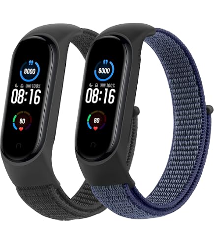 SITAFU Cinturino Copatibili con Xiaoi i Band 8, Elegante Nylon Elastico Cinturini Sport