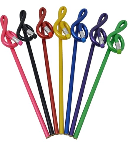 Portamatita Magnetico &ndash; Bella Idea Regalo Per Musicisti Bianco