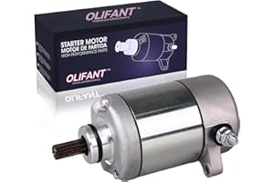 OLIFANT Starter for Honda Recon 250 1997-2007 TRX250TE TRX250TM TRX250 / SportTrax 250 TRX250EX 2001-2008 / TRX250X 2009-2019 31200-HM8-003 31200-HM8-A41