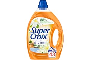 MIROR Super Croix Maroc - Lessive Liquide, 2.15 L, 43 Lavages