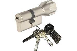 ABUS EC550 profil knopp cylinder längd Z35/K30 mm med 8 nycklar