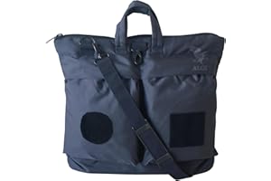 ALGI Borsa Porta Casco da Volo Tipo Cordura Blu Navy