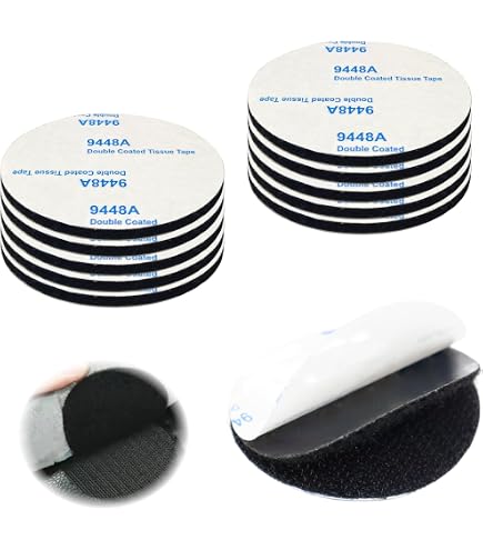 Scratch Autocollant 10mm 1008 Pièces Scratch Rond, 15 Mm Pastille Blanche Avec Crochets Et Boucles, 504 Paires Double Face Pour Papier, Tapis, Nappes, Artisanat Patch Scratch