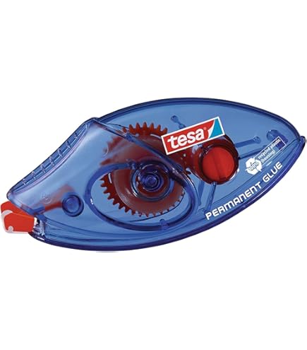 Nastro Biadesivo Pritt Rullo Compatto 10m - Rimovibile, Per Carta, Foto E Vetro, Larghezza 8.4mm