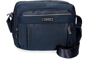 Movom Clark Borsa Messenger 27 centimeters 5.81 Blu (Azul)