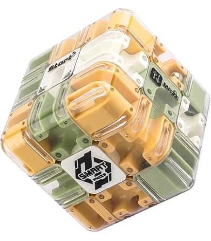 Grand Labyrinthe 3D Labyrinthe Cube – Jouet Stimulant Pour Le Cerveau – Boule Labyrinthe Pour Soulager Le Stress Et Développer La Logique (1 Pièce