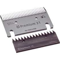 Kerbl 18955 Set De Couteaux à Ciseaux Premium Pour Tondeuse Bovin 21/23 Dents