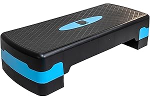 ZANGCO Fitness Stepper | Exercise Step for Home & Gym, Suited for Cardio, Yoga, Aerobics, Weights, Workout for Indoor/Outdoor | Adjustable 2 Step Level Heights (10,15 CM) | Exercise Accessory