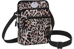 HUA ANGEL Sac Banane Chic Sac de Taille de Voyage Sac Ceinture pour Téléphone Unisexe Léger Multicolore Mini Sac Bandouliere avec Sangle Interchangeable pour Homme Femme Jogging Vélo Sport