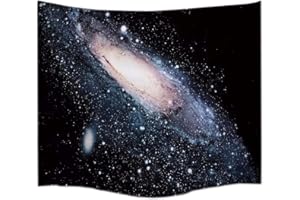 A.Monamour Estrella De La Galaxia En El Espacio Universo Órbita De La Vía Láctica Pared Tapiz Colgante para Dormitorio Dormitorio De La Sala De Estar