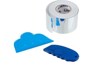 Lampa 07698 Maniac - Cinta decorativa (adhesiva, 40 mm x 10 m), color plateado