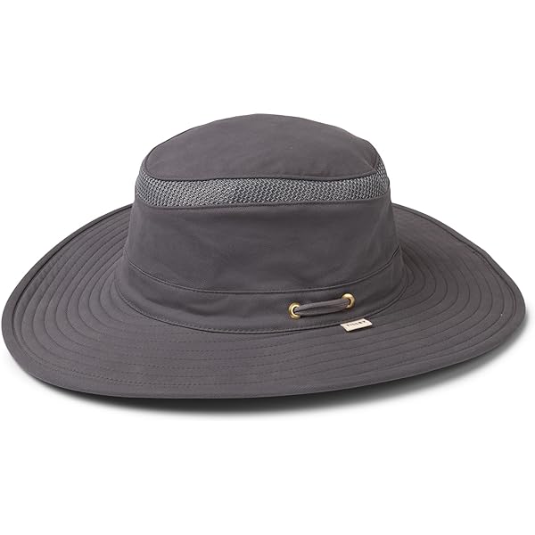 Tilley Endurables LTM6 Airflo Hat – Sun Protection With Mesh Ventilation, Water-Repellent, Olive, Size 7 3/4