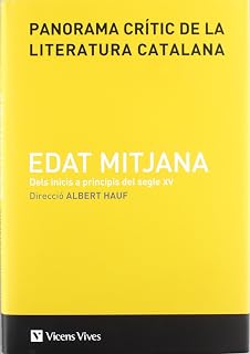 Panorama Critic Literatura Catalana Edat M. Vol 1