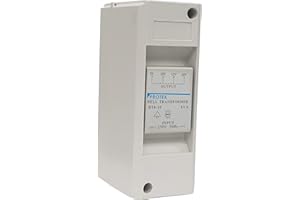 PROTEK Bell Transformer 24V for Live Video Door Bell Enclosure Wall Mounted 2 Module (BT8-24 24V Transformer) Smart Home
