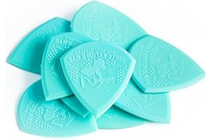 Dan's Guitar Store - Precision Pick XL - 10-Pack - Oversized Grippy High-Visibility Plectrums for Professionals