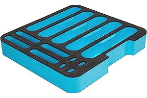 Adam Hall 19" Parts 87402 MI - Inserto porta-microfoni in materiale espanso per cassetto rack 2 U