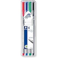 STAEDTLER 334-9 PB6 Triplus Fineliner Superfine Pen, 0.3mm Line Width - Black ( | UK
