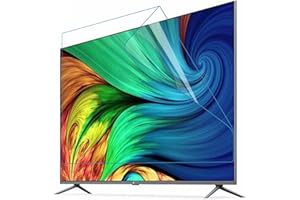 XQHD TV Entspiegelungsfolie Blendschutz, 50-55 Zoll Blendschutz Tv EntspiegelungsfolieAnti-Strahlung TV-SchutzfolieHelfen Sie Besser Zu Schlafen,Matte-55in(1211X682) mm