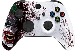 eXtremeRate Custom Shell for Xbox Series X & S Controller - Revitalize Your Controller - Clown HAHAHA Replacement Cover Front Housing Cover for Xbox Core Controller Wireless [Control NOT Included]