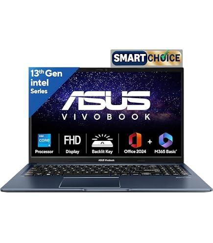 ASUS Vivobook 15, Smartchoice,Intel Core i5 13th Gen 13420H,16GB