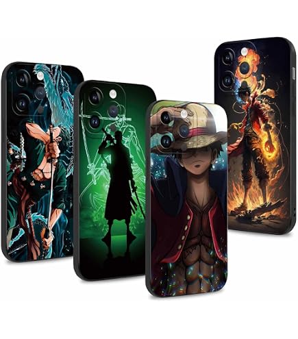 2er-Set IPhone 7/8/SE Hüllen – Attack On Titan Anime-Design, Stoßfest, Mit Kameraschutz, Schwarz