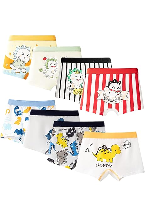 Mutande Bambini In Cotone Kidear - Confezione Da 6, Boxer Assortiti, Morbidi - Foto 9