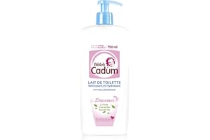 Bébé Cadum - Hygiène et Soin Bébé - Lait Toilette - Pompe - 750 ml