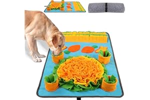 ETACCU Large Snuffle Mat for Dogs(19" x 31"), Interactive Feeding Mat for Mental Stimulation & Slow Eating, Encourages Natural Foraging Skills, Easy to Clean, Durable Foraging Toy for Dogs