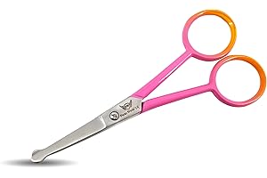 FOCUS WORLD FOCUSWORLD Professional Pet Dog Grooming Scissors Straight Shears Tool Durable 4"