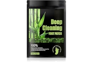EPHIIONIY Fußpflaster Entgiftung, Entgiftungspflaster Füße Original für Tiefschlaf und Stressabbau, 100% Natürliche Deep Cleansing Foot Pads für Entfernen von Körpergiften (20 Pflaster)