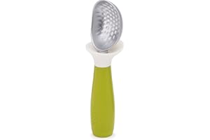 Joseph Joseph Cuillère à glace anti-goutte Dimple, vert/blanc