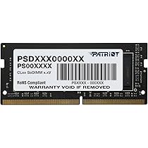 Patriot 32GB DDR4 3200MHz CL 22 Laptop RAM Memory : Amazon.co.za