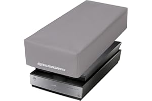 DigitalDeckCovers Scanner Dust Cover & Protector for Epson V700 / V750 / V750-M Pro / V800 / V850 Photo Film Scanners [Antistatic, Water Resistant, Heavy Duty Fabric, Silver]