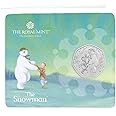 CrawleyCoins 2023 Snowman Christmas UK 50p Brilliant Uncirculated Coin Card Mint Sealed Pack