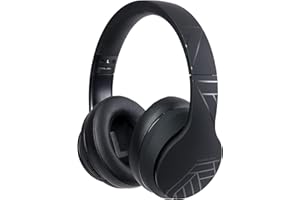 PowerLocus P6 Bluetooth Headphones Over Ear, Wireless, Super Bass Hi-Fi Stereo Sound, 40Hrs Battery Life, Soft Earmuffs, Headphones with Mic, Voice Assistant for iPhone,Android,Laptops,PC,TV