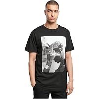 Mister Tee Herren T-Shirt 'Tupac California Love' – Mit Allover-Print, 100% Baumwolle, Streetwear