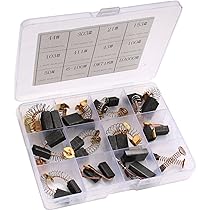 Spazzole Di Carbone 40pcs Per Utensili Elettrici - 10 Misure, Alta Durezza - Foto 3