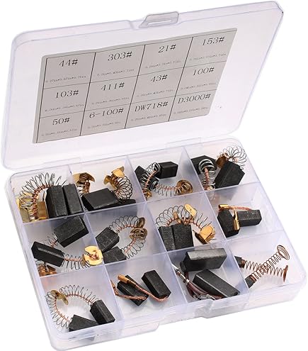 Vhbw 2x Spazzola Carbone Compatibile Con Makita LS1214F, LS1214FL - Foto 4