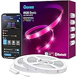 Govee Striscia LED 20 Metri, Striscia LED RGB Bluetooth con Controllo App, 64 Scene e Sync Musicale, 16 Milioni di Colori Sma