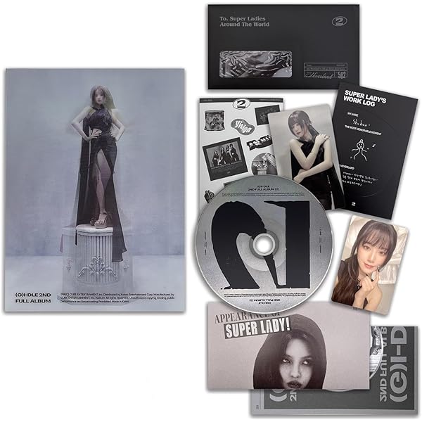 G)I-DLE - 7th Mini Album [I SWAY] (Wave Ver.) Booklet + Photocard