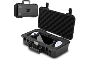 LUCK&LINK Carrying Bag Case for PlayStation Portal, Hard Professional Waterproof PS Portal Carrying Case for ps5 Portal Remote Player, Controllers, Foldable Keyboard & Other Accessories AC Charger Storag