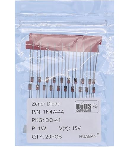 Kit 340 Diodi Zener SMD 0,5W - 34 Valori Da 2,2V A 47V Per Elettronica E Riparazioni